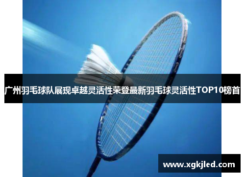 广州羽毛球队展现卓越灵活性荣登最新羽毛球灵活性TOP10榜首